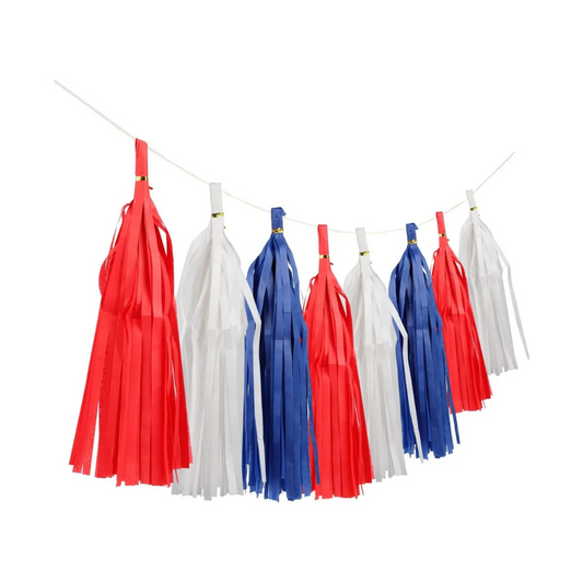Guirnaldas Plumeros de Papel